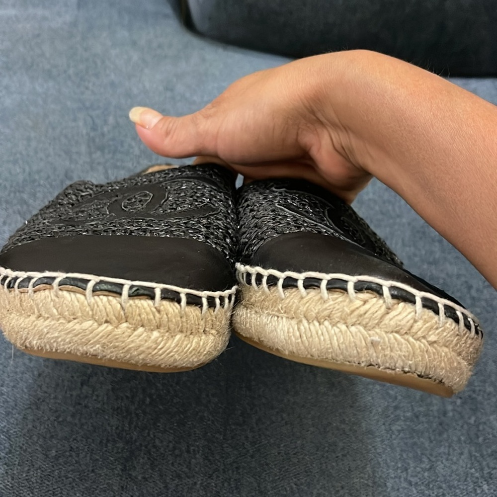 CC Black Espadrille Flats - Picture 7 of 15